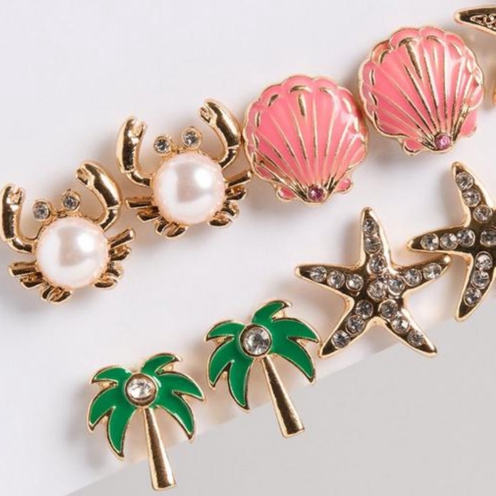 NWT Torrid Summer Stud Earring Set - Picture 2 of 5